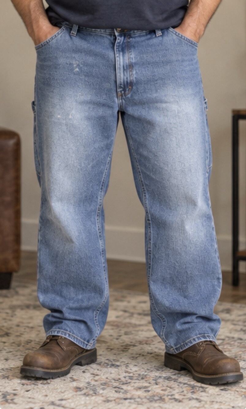 RedHead Men’s Jeans Size 42x32 Relaxed Fit Medium Wash Cotton Denim Pants